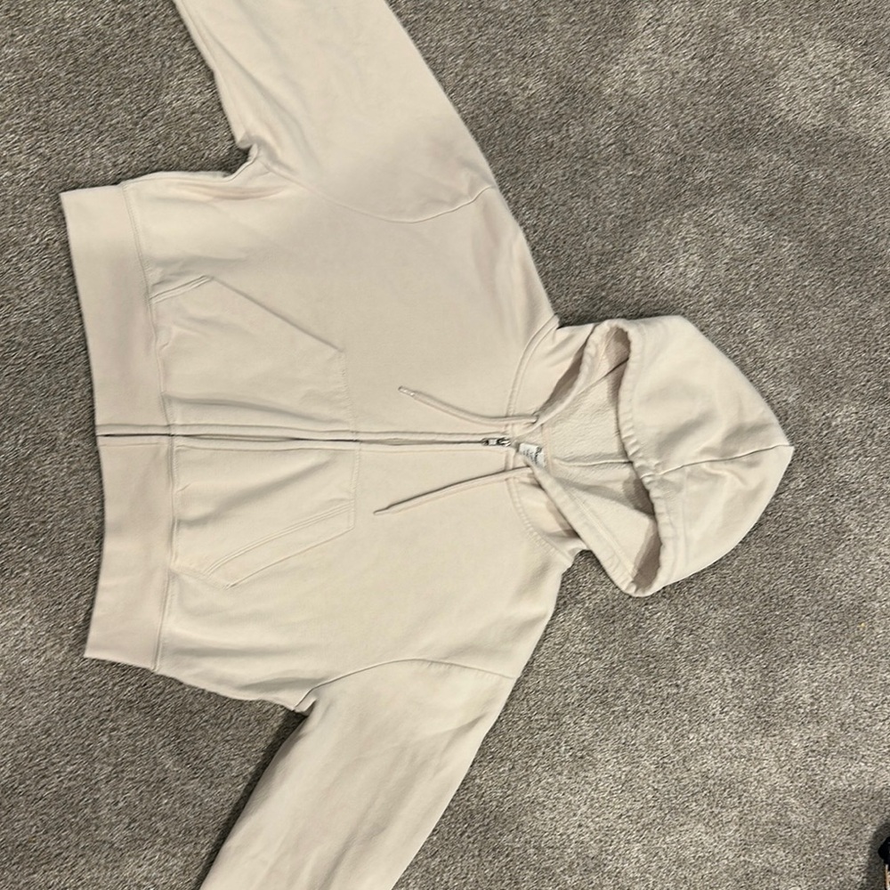 No Boundaries Cozy Beige Hoodie